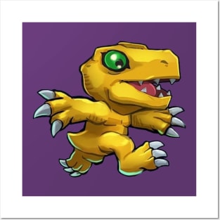 agumon Posters and Art